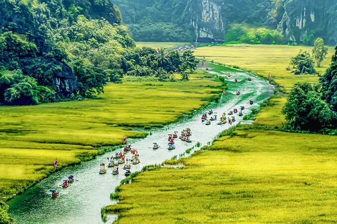 Ninh Binh- Hoa Lu- Tam Coc- Mua Cave Fullday Trip